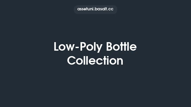 Low-Poly Bottle Collection Thumbnail