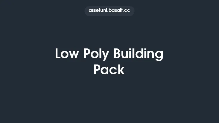 Low Poly Building Pack Thumbnail