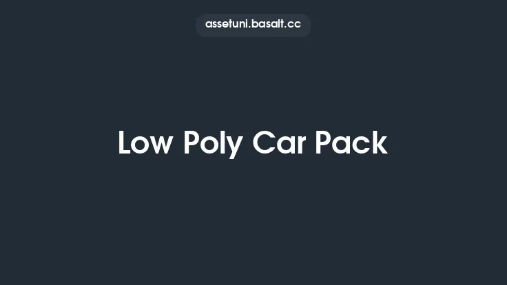 Low Poly Car Pack Thumbnail