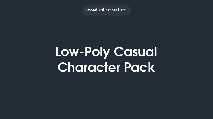 Low-Poly Casual Character Pack Thumbnail