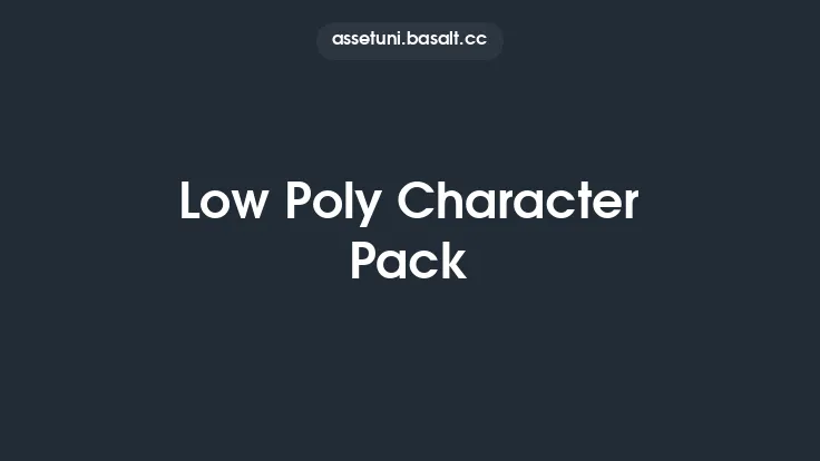 Low Poly Character Pack Thumbnail