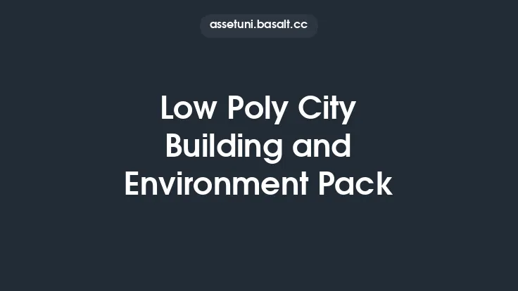 Low Poly City Building and Environment Pack Thumbnail