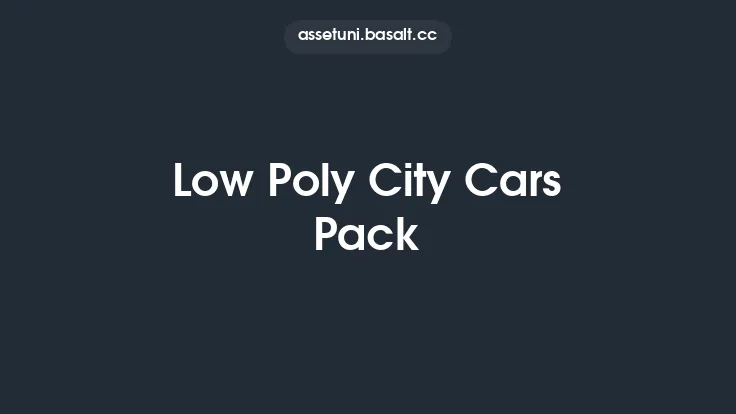Low Poly City Cars Pack Thumbnail