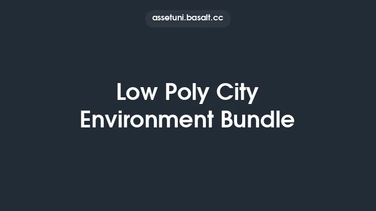 Low Poly City Environment Bundle Thumbnail