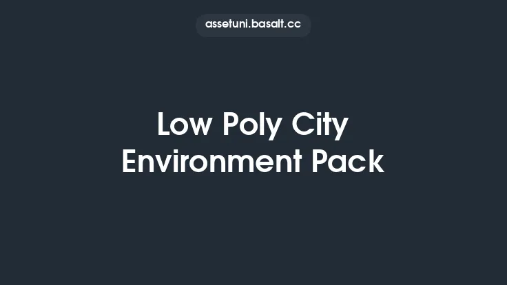 Low Poly City Environment Pack Thumbnail