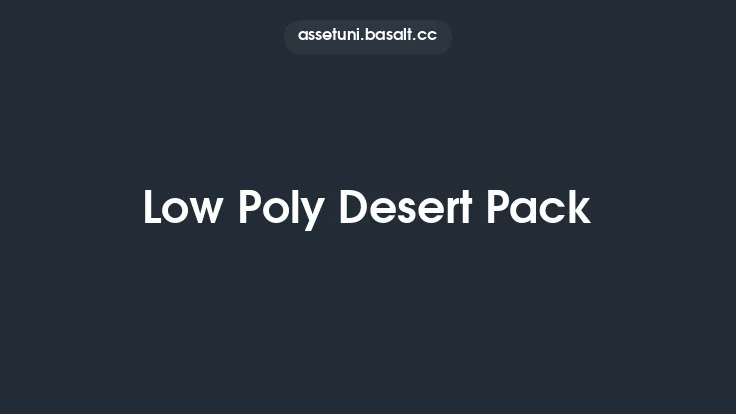 Low Poly Desert Pack Thumbnail