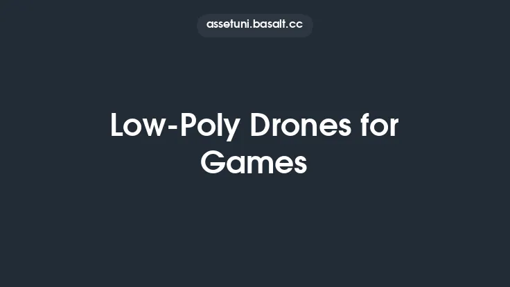 Low-Poly Drones for Games Thumbnail