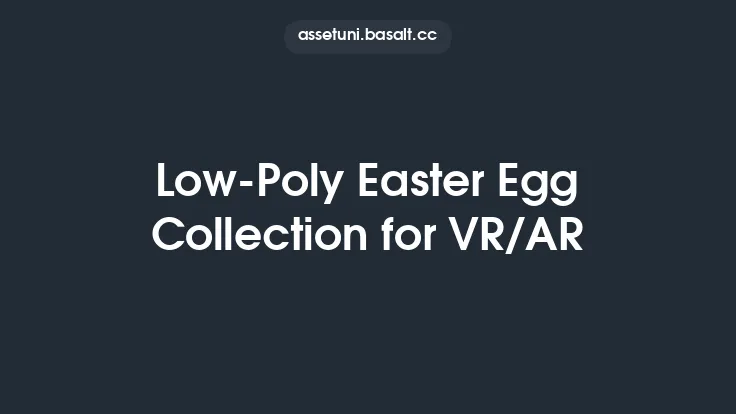 Low-Poly Easter Egg Collection for VR/AR Thumbnail
