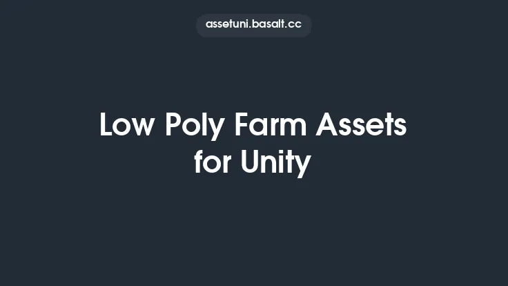Low Poly Farm Assets for Unity Thumbnail