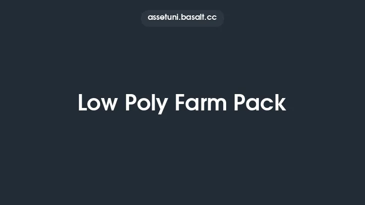 Low Poly Farm Pack Thumbnail