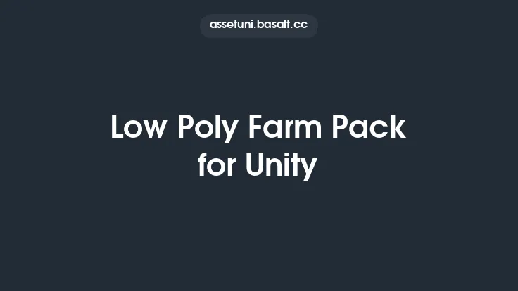 Low Poly Farm Pack for Unity Thumbnail