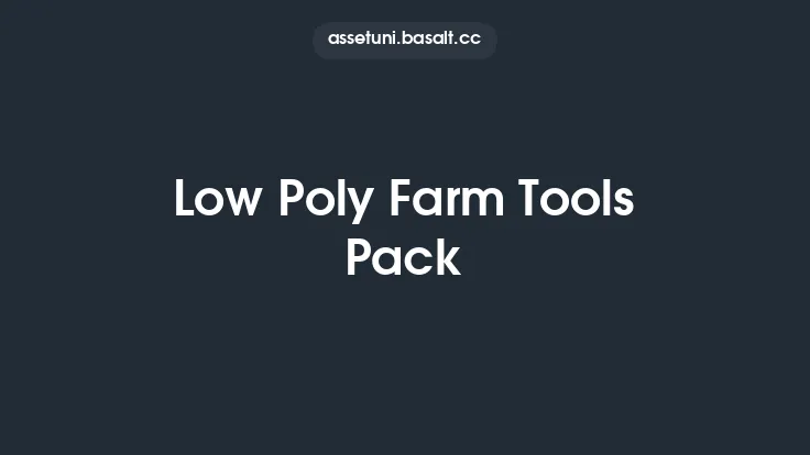 Low Poly Farm Tools Pack Thumbnail