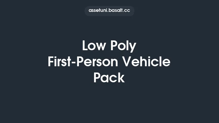 Low Poly First-Person Vehicle Pack Thumbnail