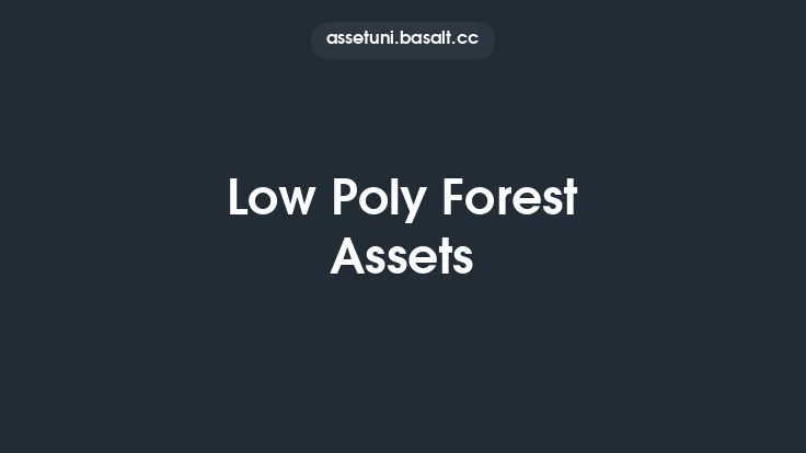 Low Poly Forest Assets Thumbnail