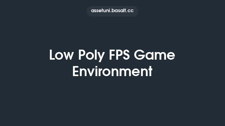 Low Poly FPS Game Environment Thumbnail