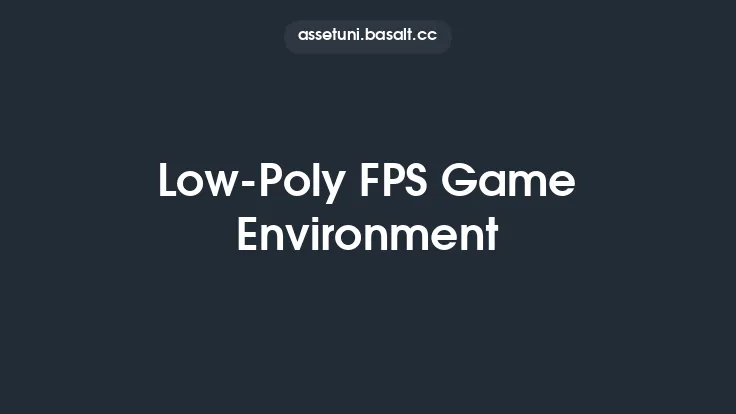 Low-Poly FPS Game Environment Thumbnail