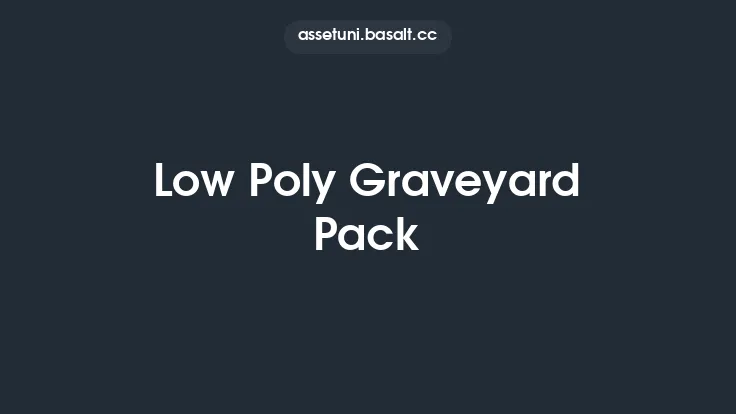 Low Poly Graveyard Pack Thumbnail