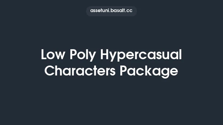 Low Poly Hypercasual Characters Package Thumbnail