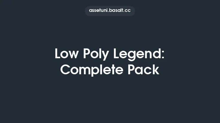 Low Poly Legend: Complete Pack Thumbnail