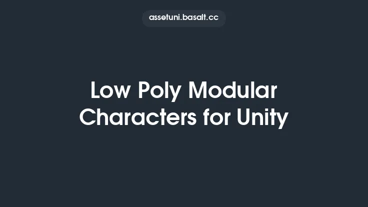 Low Poly Modular Characters for Unity Thumbnail