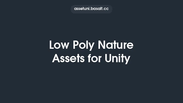 Low Poly Nature Assets for Unity Thumbnail