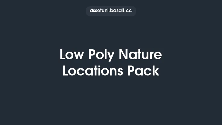 Low Poly Nature Locations Pack Thumbnail