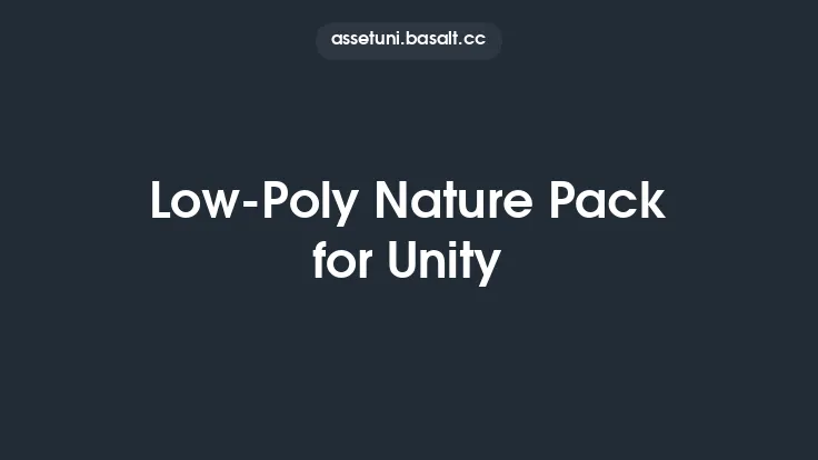 Low-Poly Nature Pack for Unity Thumbnail