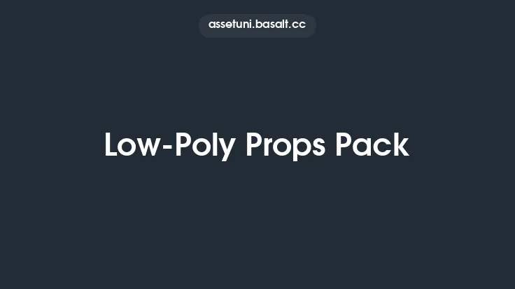 Low-Poly Props Pack Thumbnail