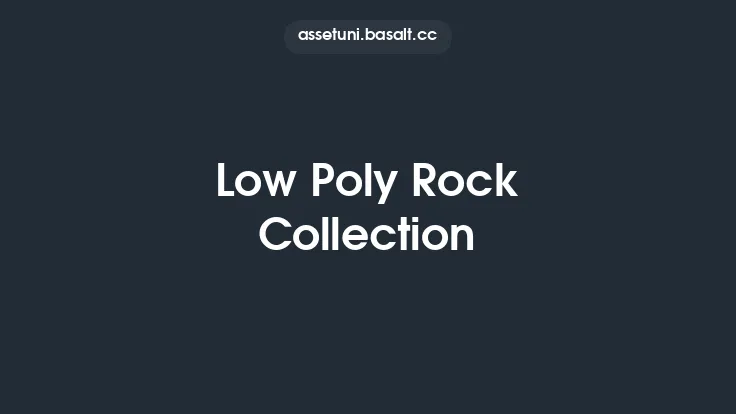 Low Poly Rock Collection Thumbnail