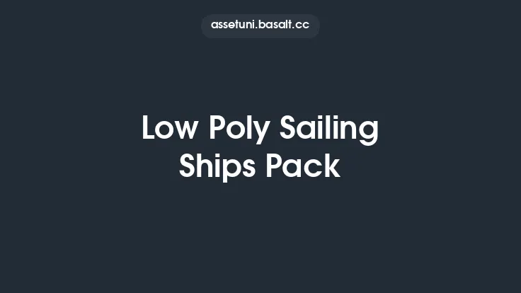 Low Poly Sailing Ships Pack Thumbnail