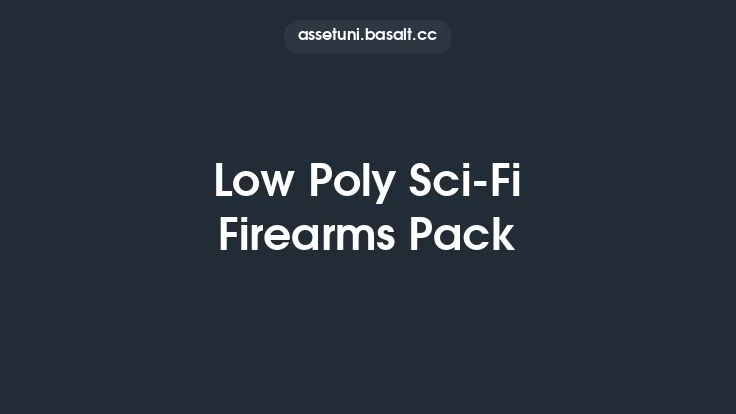 Low Poly Sci-Fi Firearms Pack Thumbnail