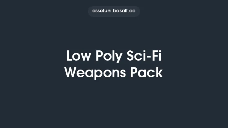 Low Poly Sci-Fi Weapons Pack Thumbnail