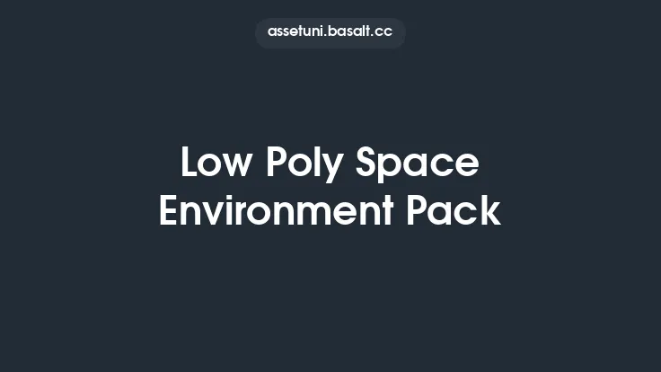Low Poly Space Environment Pack Thumbnail