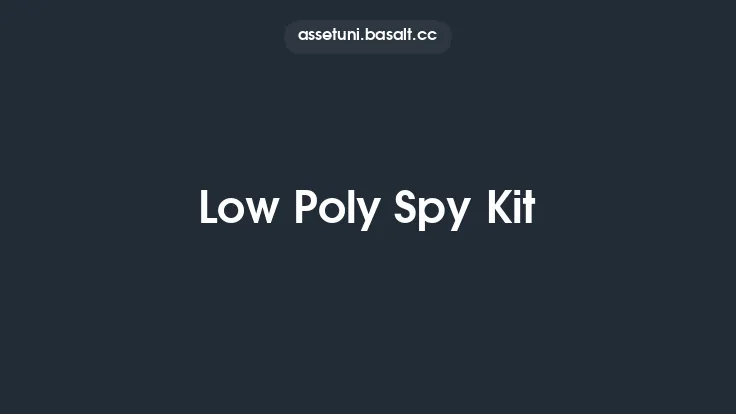 Low Poly Spy Kit Thumbnail