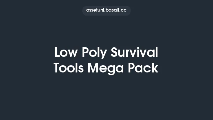 Low Poly Survival Tools Mega Pack Thumbnail