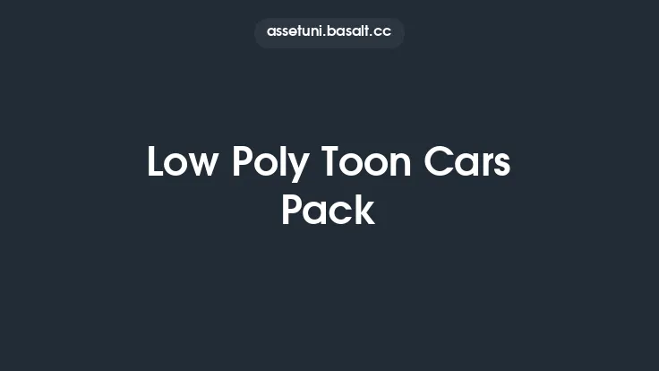 Low Poly Toon Cars Pack Thumbnail