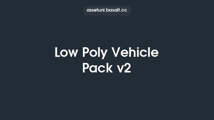 Low Poly Vehicle Pack v2 Thumbnail
