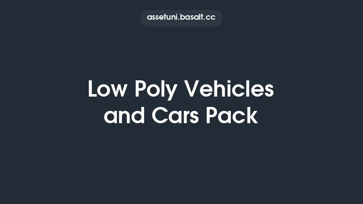 Low Poly Vehicles and Cars Pack Thumbnail