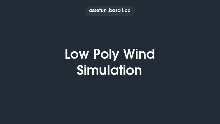 Low Poly Wind Simulation Thumbnail