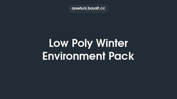 Low Poly Winter Environment Pack Thumbnail