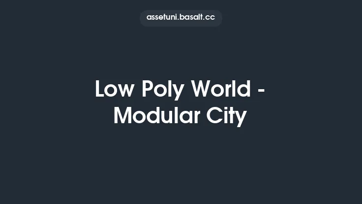 Low Poly World - Modular City Thumbnail