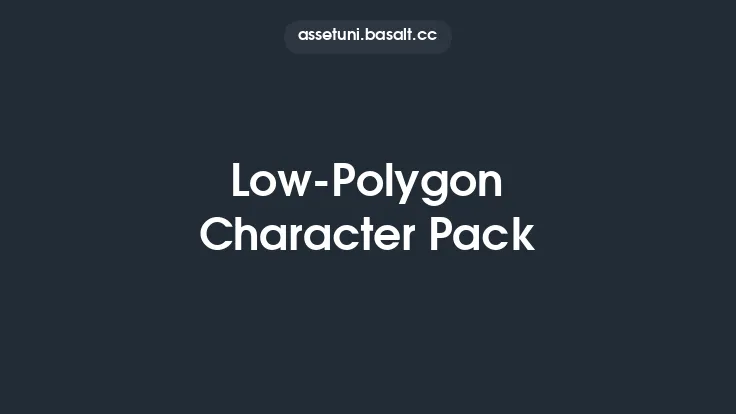 Low-Polygon Character Pack Thumbnail