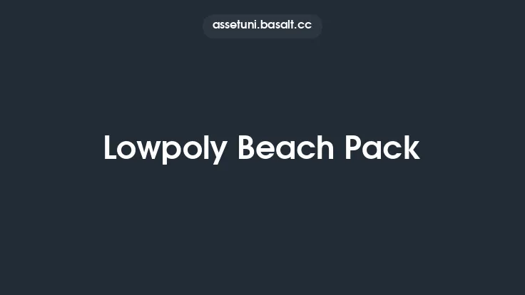Lowpoly Beach Pack Thumbnail