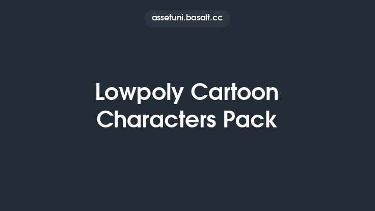 Lowpoly Cartoon Characters Pack Thumbnail