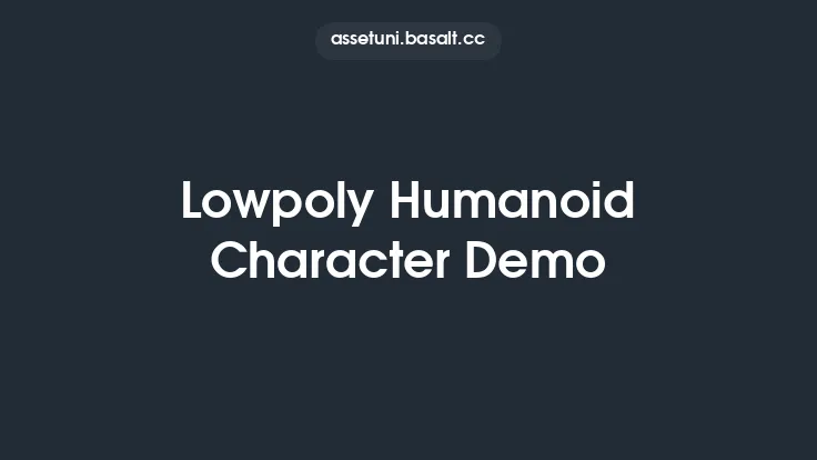Lowpoly Humanoid Character Demo Thumbnail