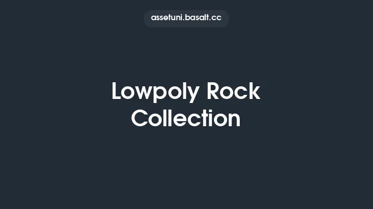 Lowpoly Rock Collection Thumbnail