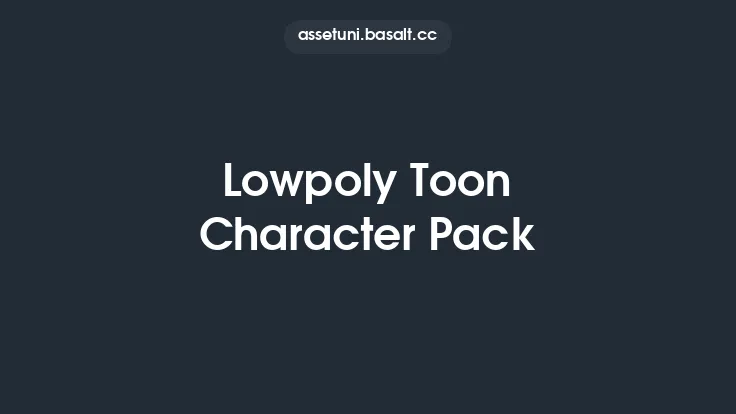 Lowpoly Toon Character Pack Thumbnail