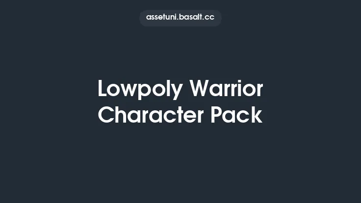 Lowpoly Warrior Character Pack Thumbnail