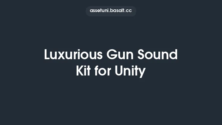 Luxurious Gun Sound Kit for Unity Thumbnail