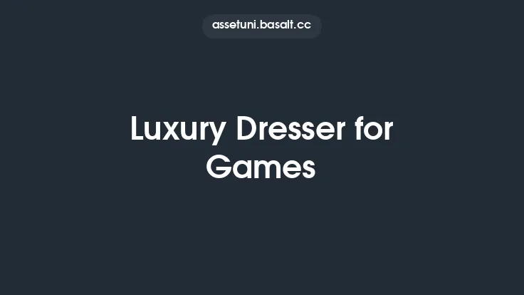 Luxury Dresser for Games Thumbnail